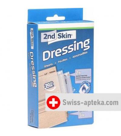 2nd Skin Dressing Schutzpflaster 8 штук