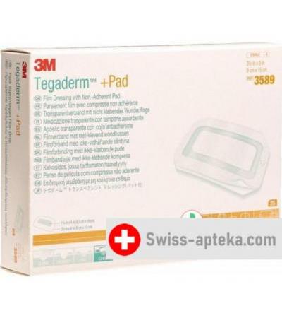 3M Tegaderm + Pad 9x15см / Wundkissen 4.5x10см 25 штук