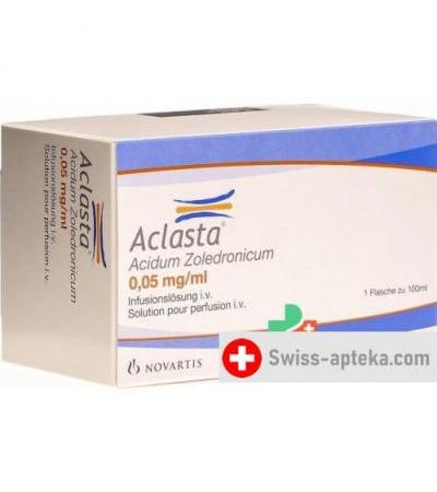 Акласта 5 мг/100 мл ампул 100 мл раствор для инъекций