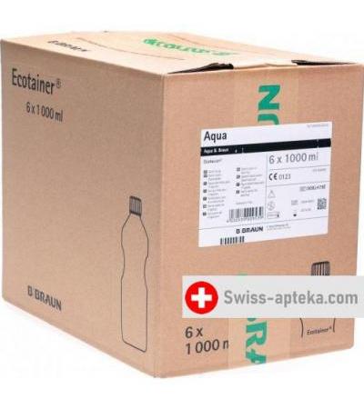 Аква Дест Браун 6 х1000 мл промывочный раствор 