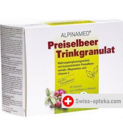 Alpinamed Preiselbeer растворимые гранулы20 пакетиков