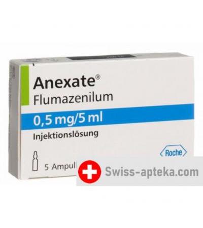 Анексат 0.5 мг/5мл 5 ампул 5 мл раствор для инъекций