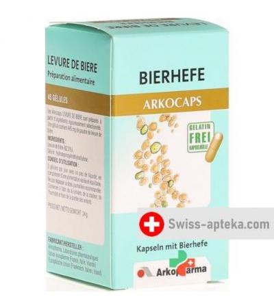 Аркокапс пивные дрожжи 45 капсул