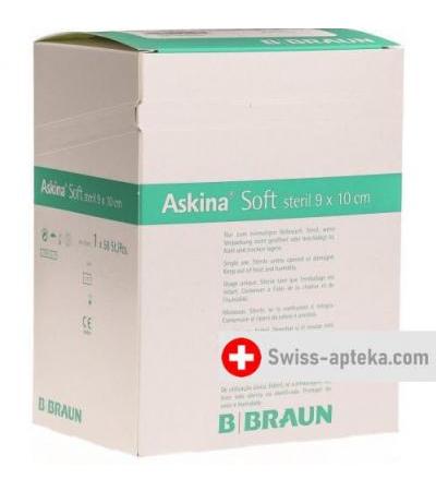 Askina Soft стерильный повязка для ран 10x9см 50 штук