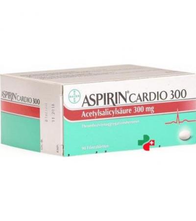 Аспирин Кардио 300 мг 90 таблеток