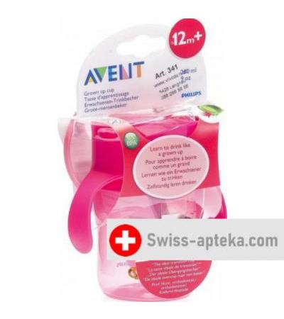 Avent Philips Mein 1. Richt Trinkbecher 260мл Rosa
