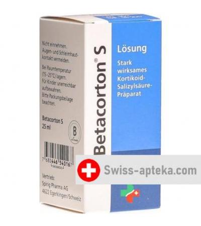 Бетакортон С 25 мл раствор