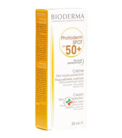 Bioderma Photoderm Spot крем Sonnenschutzfaktor 50+ 30мл