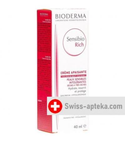 Bioderma Sensibio Riche крем 40мл