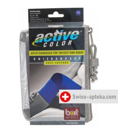 Bort Aktive Color Kniebandage размер M -37см Blau