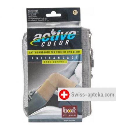 Bort Aktive Color Kniebandage размер M -37см Hautfarbe
