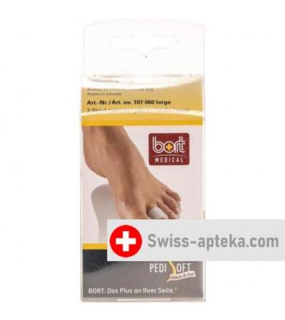 Bort Pedisoft Silikonring Large 2 штуки