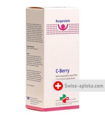 Бургерштейн C- Ягода 30 жевательных таблеток