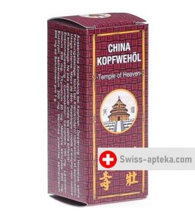 Чина Темпле Оф Хевен масло от головной боли 15 мл