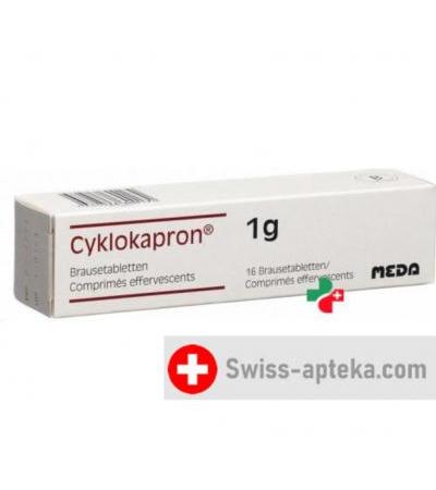 Циклокапрон 1 грамм 16 растворимых таблеток