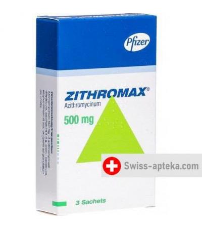 Цитромакс 500 мг 3 пакетика гранулы