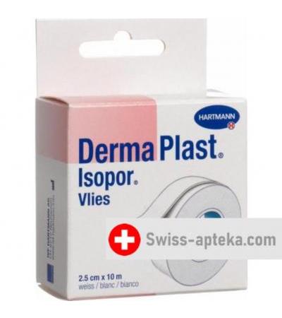 Dermaplast Isopor фиксирующий пластырь 10мX2.5см Weiss