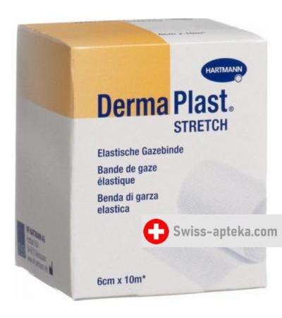 Dermaplast Stretch марлевый бинт Weiss 6смx10м