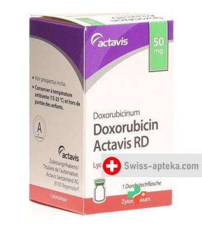 Доксорубицин Актавис РД 50 мг флакон