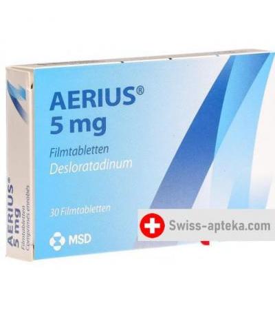 Эриус 5 мг 30 таблеток покрытых оболочкой