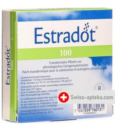 Эстрадот 100 мкг/24 часа 8 пластырей