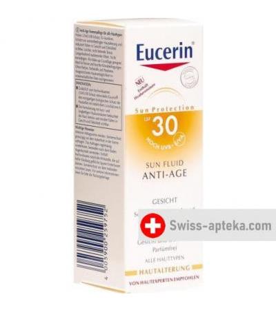 Eucerin Sun Fluid Anti-Age SPF 30 50мл