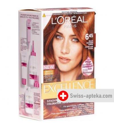 Excellence Color крем 6.45 Helles Mahagoni Kupf