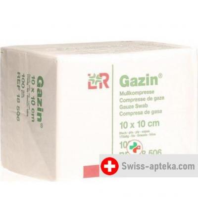 Flawa Gazin Faltkompressen 10x10см 8-fach не стерильный 100 штук
