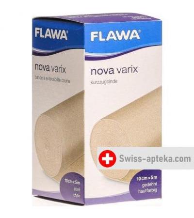 Flawa Nova Varix Kurzzugbinde 10смx5m Hautfarben