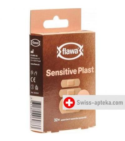 Flawa Sensitive Plast Assortiert 32 штуки