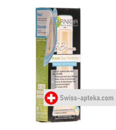 Garnier B.B. крем Miracle Skin Perfector Mischhaut bis Fettige Haut mittlere Haut 40мл