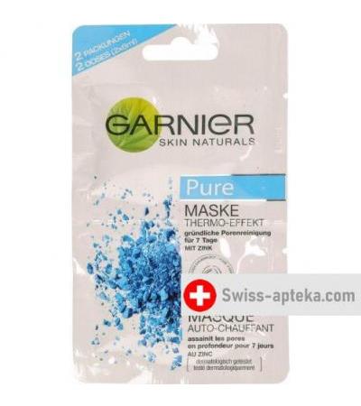 Garnier Pure Maske mit Thermo-Effekt 2x 6мл