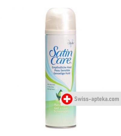 Gillette Satin Care Empfindliche Haut Rasiergel 200мл