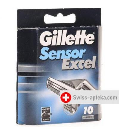 Gillette Sensor Excel Ersatzklingen 10 штук
