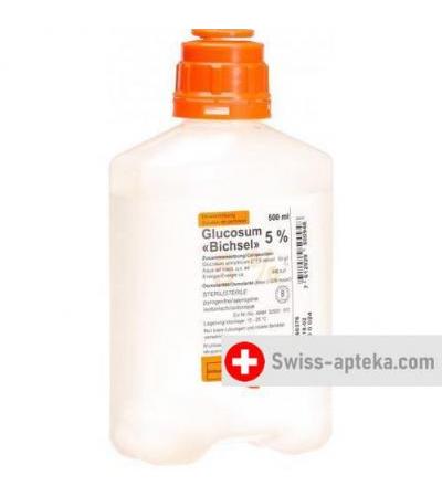 Глюкоза Биксель 5% 500 мл инфузия для инъекций