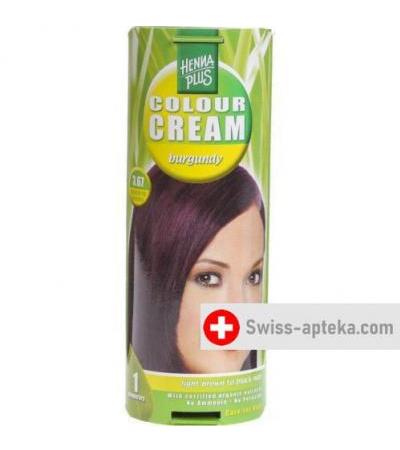Henna Plus Colour крем 3.67 Burgund 60г
