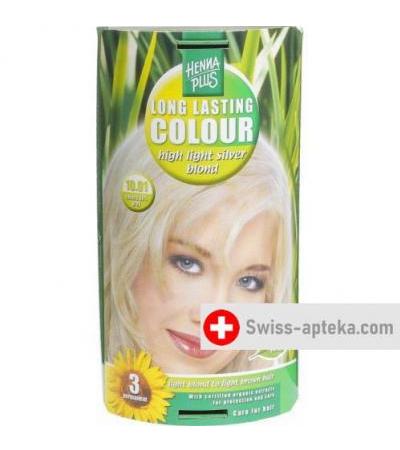 Henna Plus Long Last Colour 10.01 Silberblond