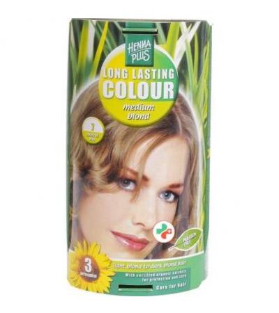Henna Plus Long Last Colour 7 Mittelblond
