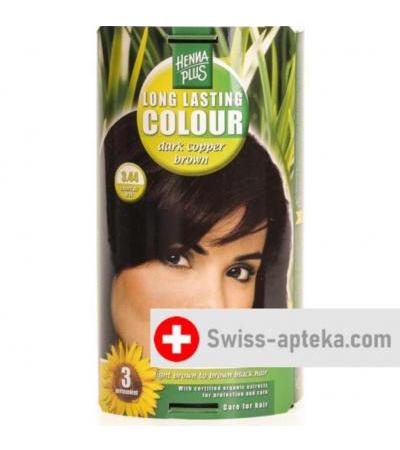 Henna Plus Long Lasting Colour Dark Copper Brown 3.44
