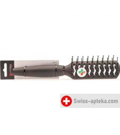 Herba Flachburste Denman Softtouch Schwarz