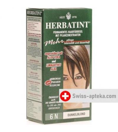 Herbatint Haarfarbegel 6n Dunkel Blond 150мл