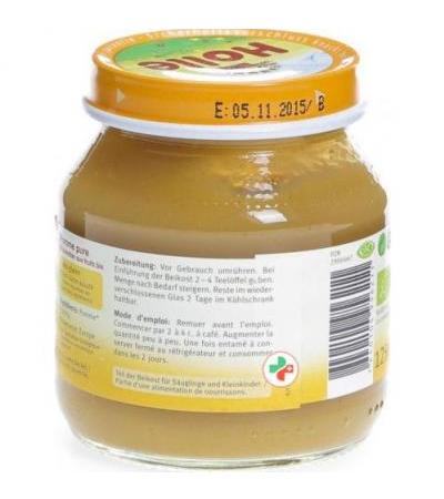 Holle Apfel Pur 4m Demeter Glas 125г