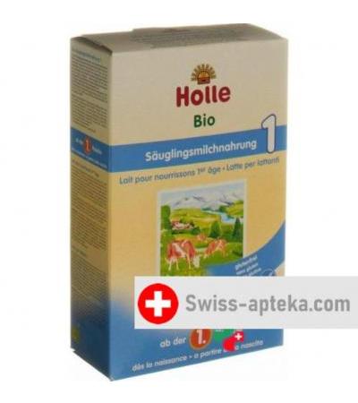 Холле органическая молочная смесь с момента рождения 400 грамм
