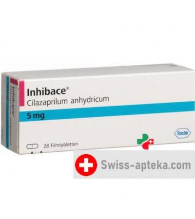 Инибак 5 мг 28 таблеток покрытых оболочкой