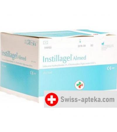 Instillagel Einmalspritzen 25x 5мл