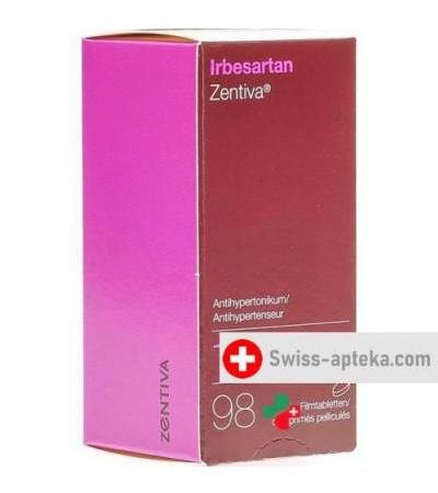Ирбесартан Зентива 150 мг 98 таблеток покрытых оболочкой