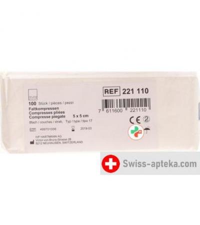 IVF Faltkompressen Typ 17 8-fach 5x5см 100 штук