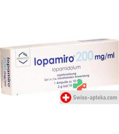 Йопамиро 200 мг/мл ампула 10 мл раствор для инъекций