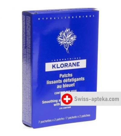Klorane Pads Augenregion Kornblume 7x 2 штуки