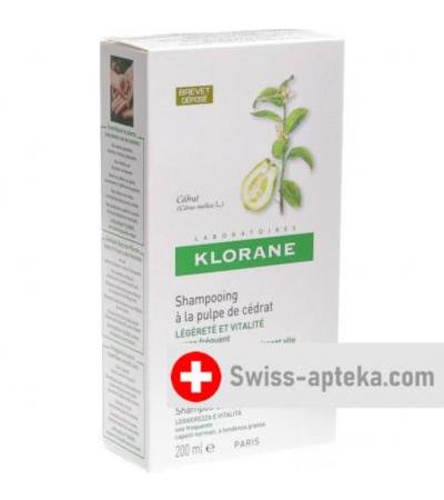 Klorane шампунь с Zedratfruchtfleisch 200мл